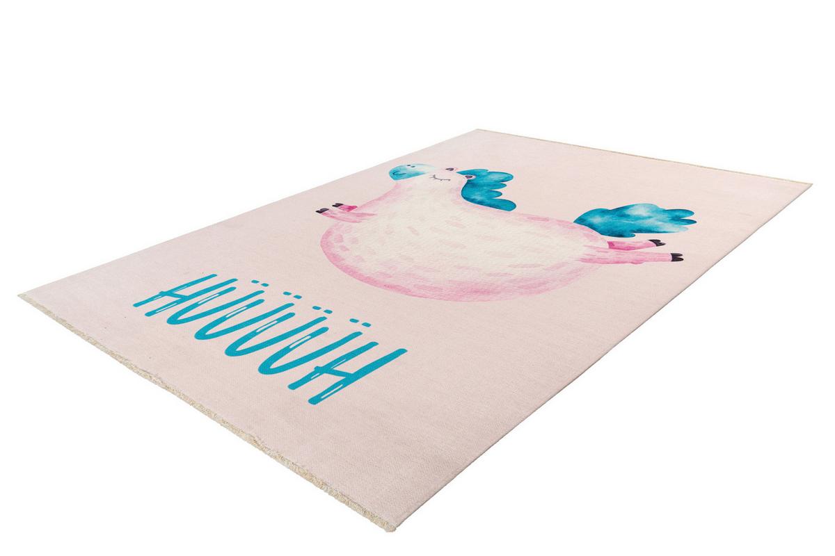 KINDERTEPPICH MY GRETA - Pastellblau/Hellrosa, Trend, Textil (115/170cm) - Ben'n'jen