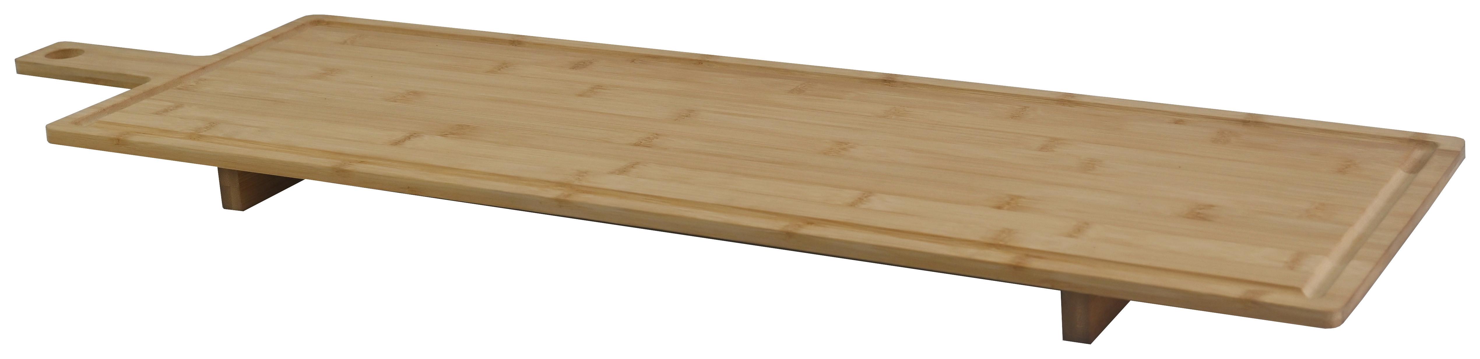 Servirna Deska Michael - naravne barve, Moderno, naravni materiali (88/26/4cm) - Mömax