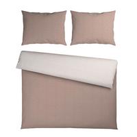 Posteljnina Chambray Stripes Xxl - bela/bež, Moderno, tekstil (200/200cm) - Mömax