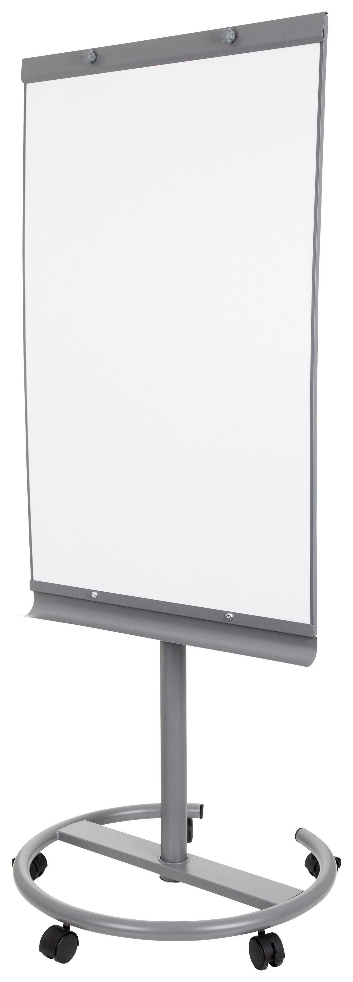 Bela Tabla Multiboard, Srebrna - srebrne barve/bela, Basics, kovina/umetna masa (65,5/133-190/60cm) - MID.YOU
