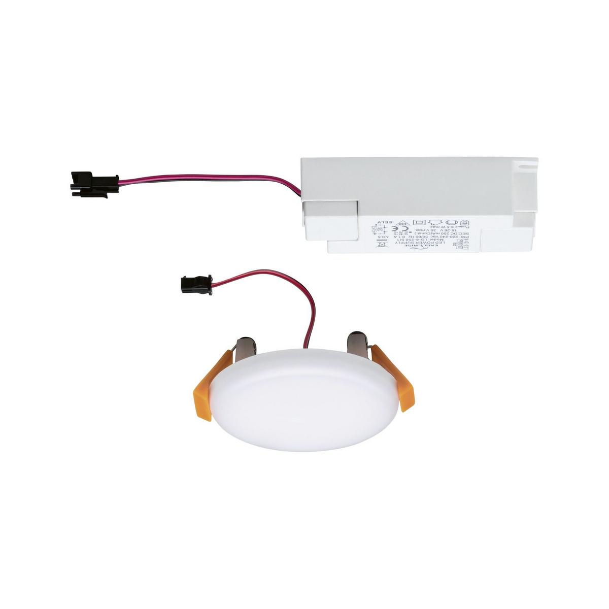 LED-Deckenleuchte Veluna Varifit in Weiß max. 1x4,5W - Weiß, Basics, Kunststoff (7,5/1cm) - Paulmann