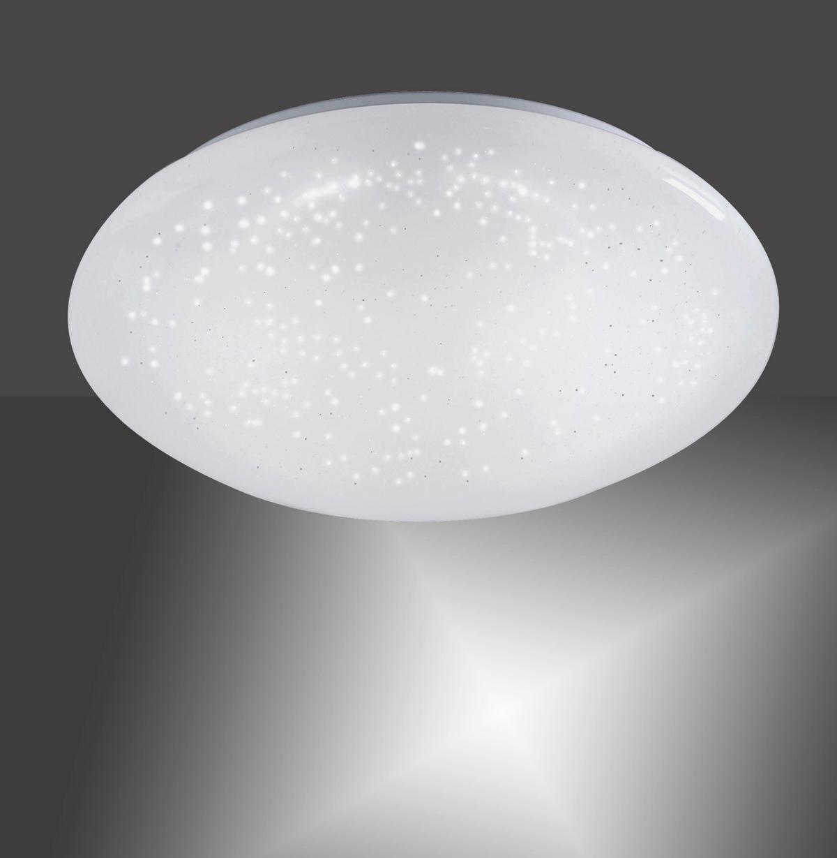 LED-Deckenleuchte Skyler max. 12 Watt - Weiß, Basics, Kunststoff (35/35/12cm)