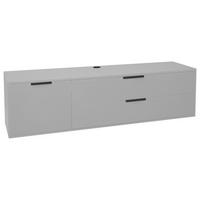 Komoda Bounty - siva, Moderno (168/47cm) - Premium Living