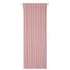 Fertigvorhang Bianca Rosa Samtoptik ca. 140x245cm - Rosa, Konventionell, Textil (140/245cm) - Modern Living