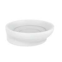 Posodica Za Milo Naime - bela, Moderno, umetna masa (9,5/2,9cm) - Premium Living