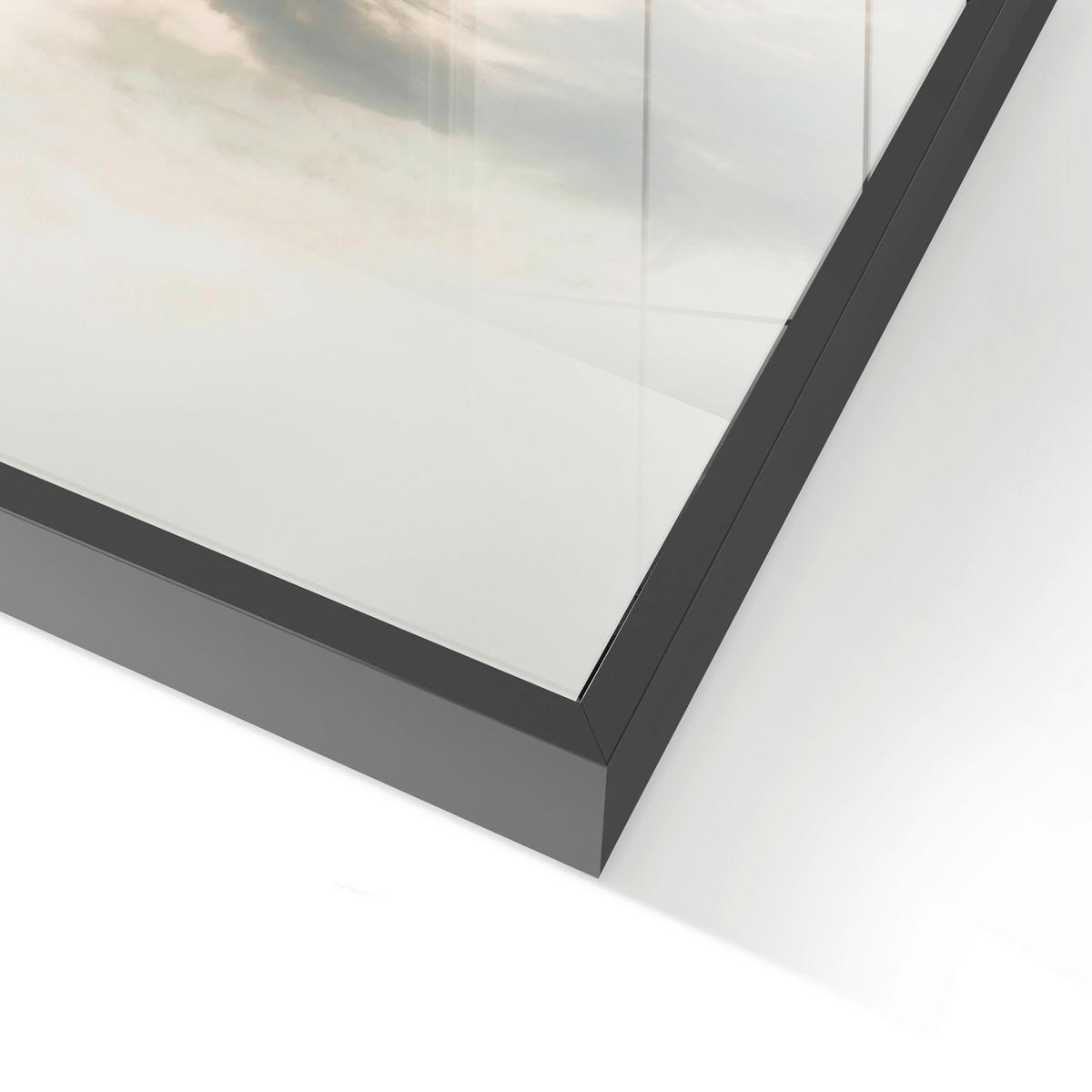 Glasbild Multicolor ca. 80x120cm - Multicolor, Basics, Glas/Holz (80/120cm)