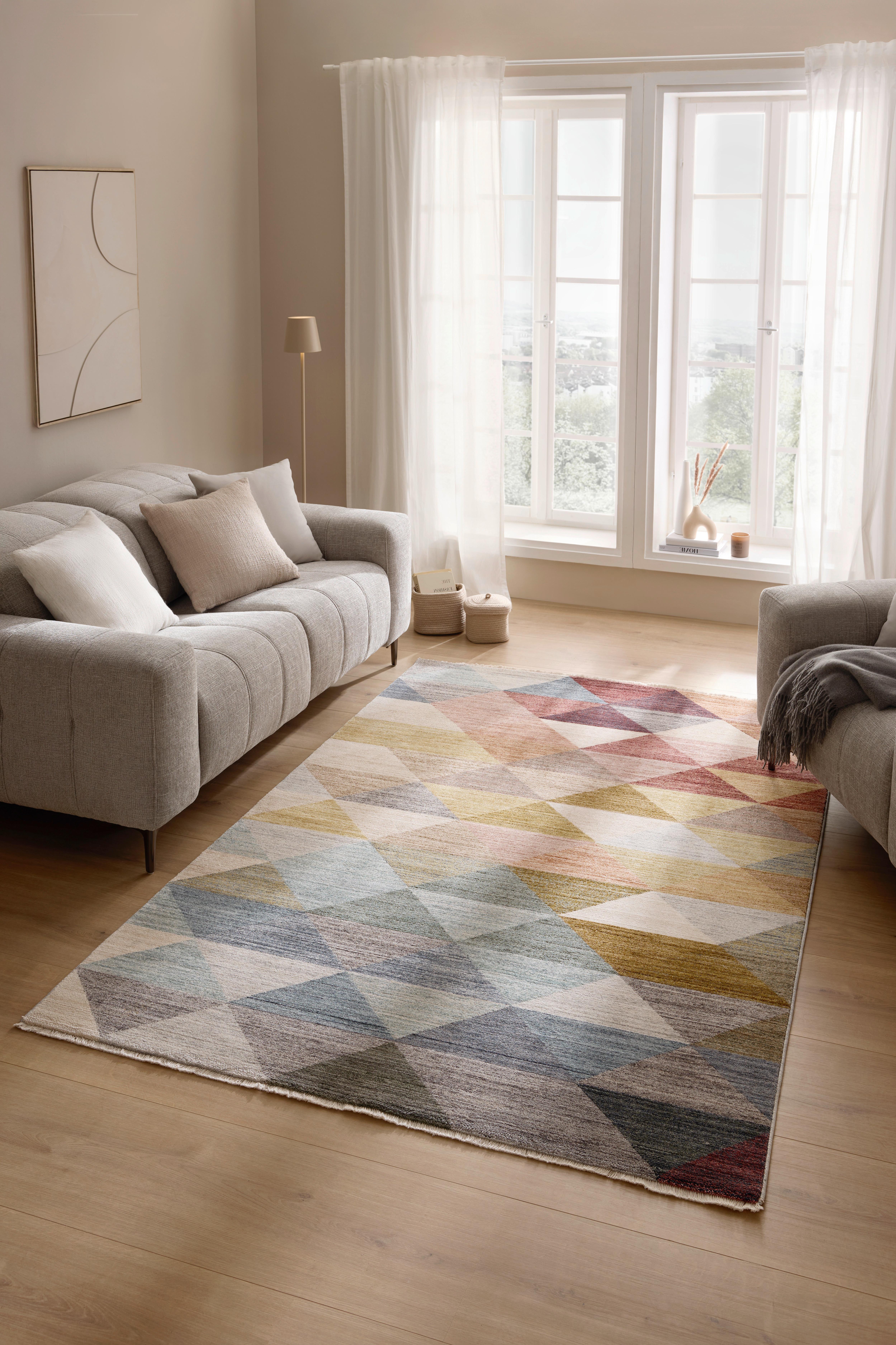 VÄVD MATTA VEYA - multicolor, Modern, textil (80/160cm) - Mömax