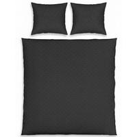 Bettwäsche Shell XXL Schwarz ca. 200x200cm - Schwarz, Textil (200/200cm) - Mömax