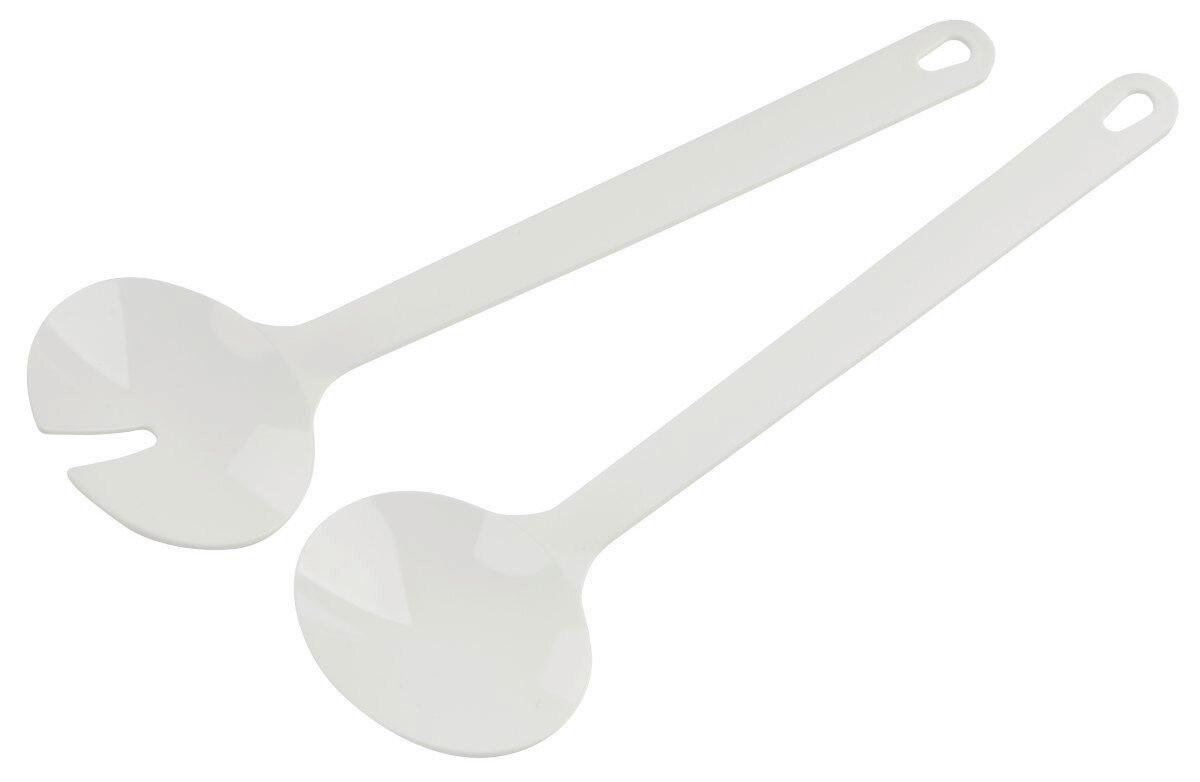 Salátás Evőeszközkészlet Statement - szürke, műanyag (29,5cm) - Fackelmann