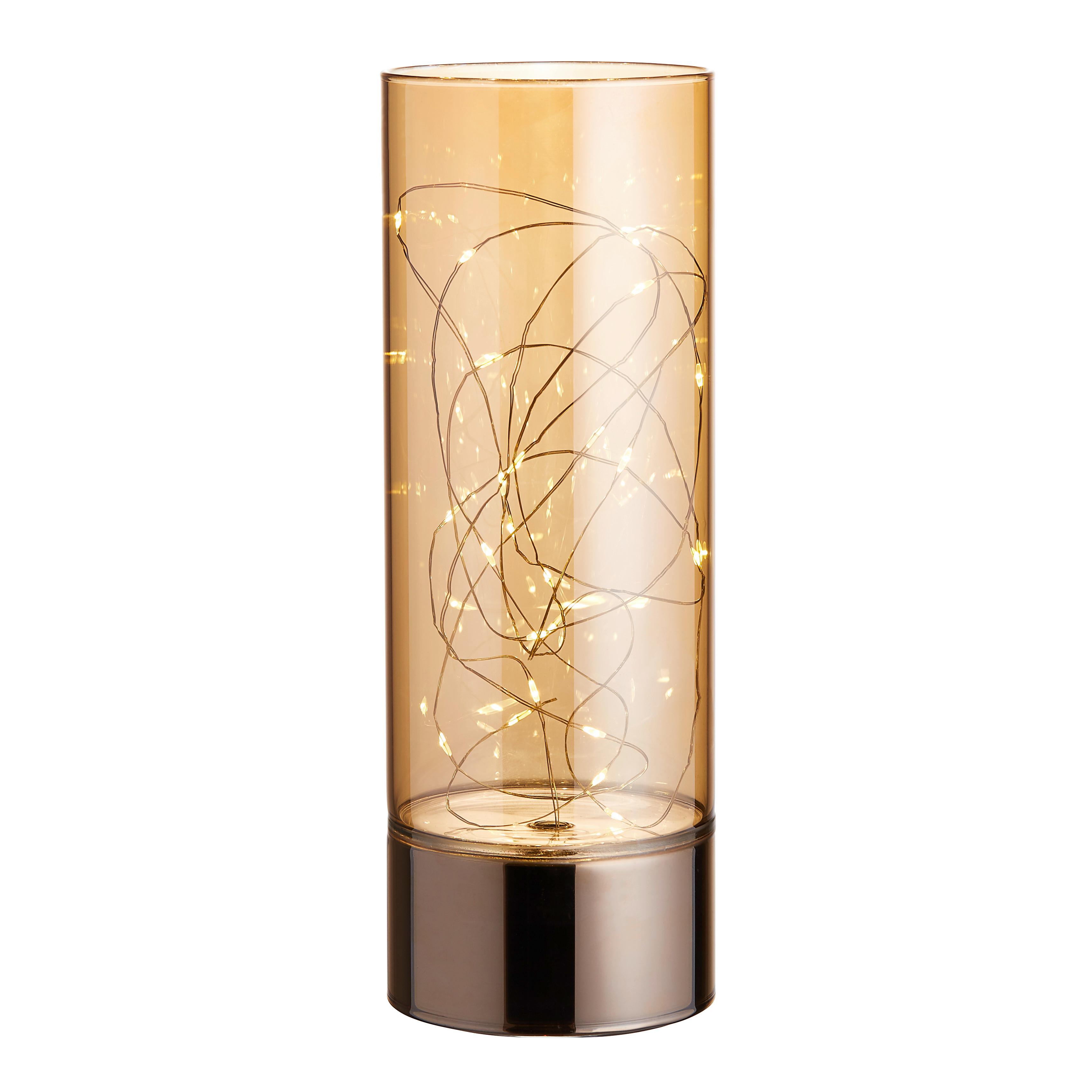 DEKORACJA ŚWIETLNA LED JP17738 - kolor złoty, Lifestyle, szkło (9/25cm) - X-Mas