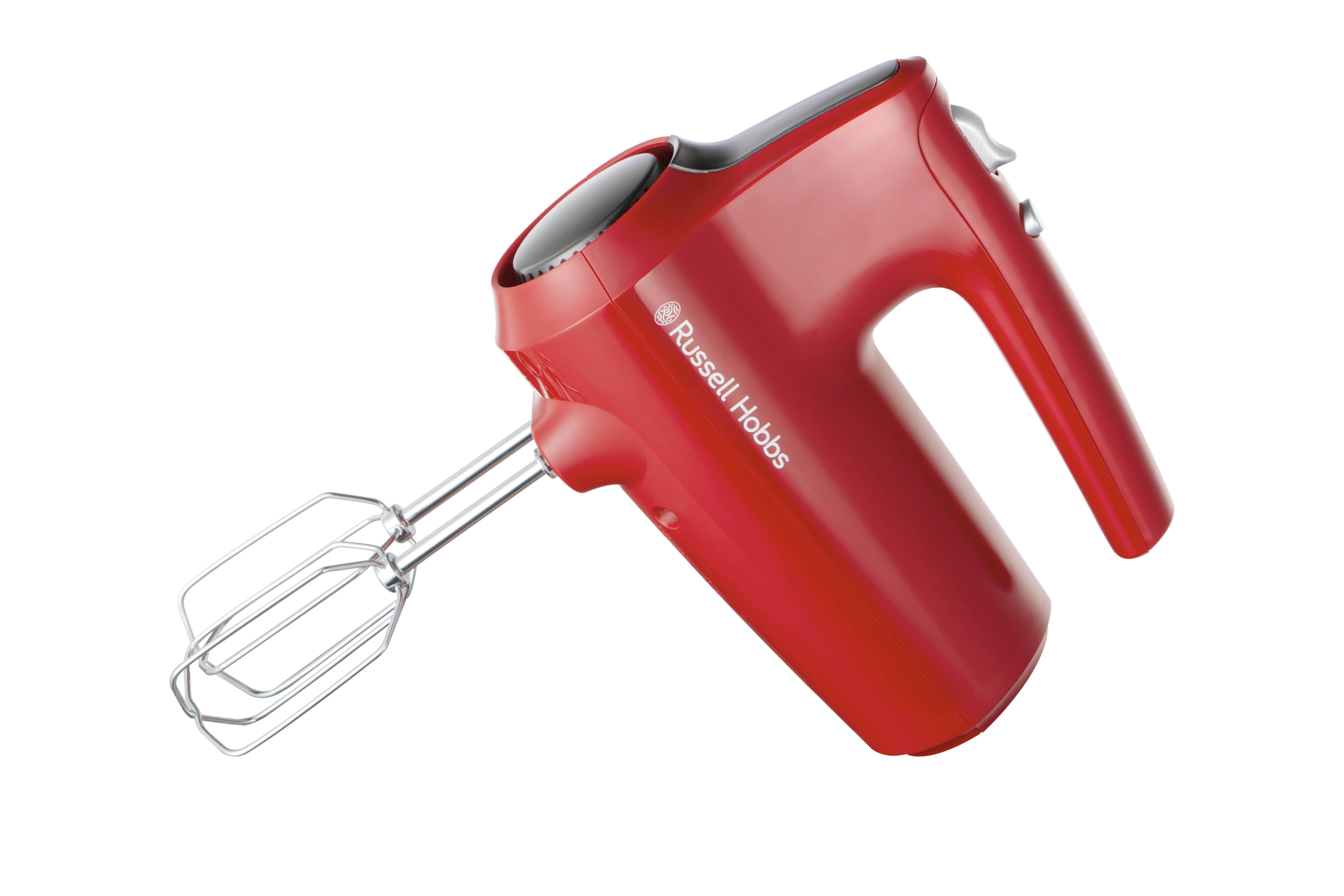 Kézi Mixer Russell Hobbs Desire Red - piros, Modern, műanyag (18,5/29cm) - Russell Hobbs