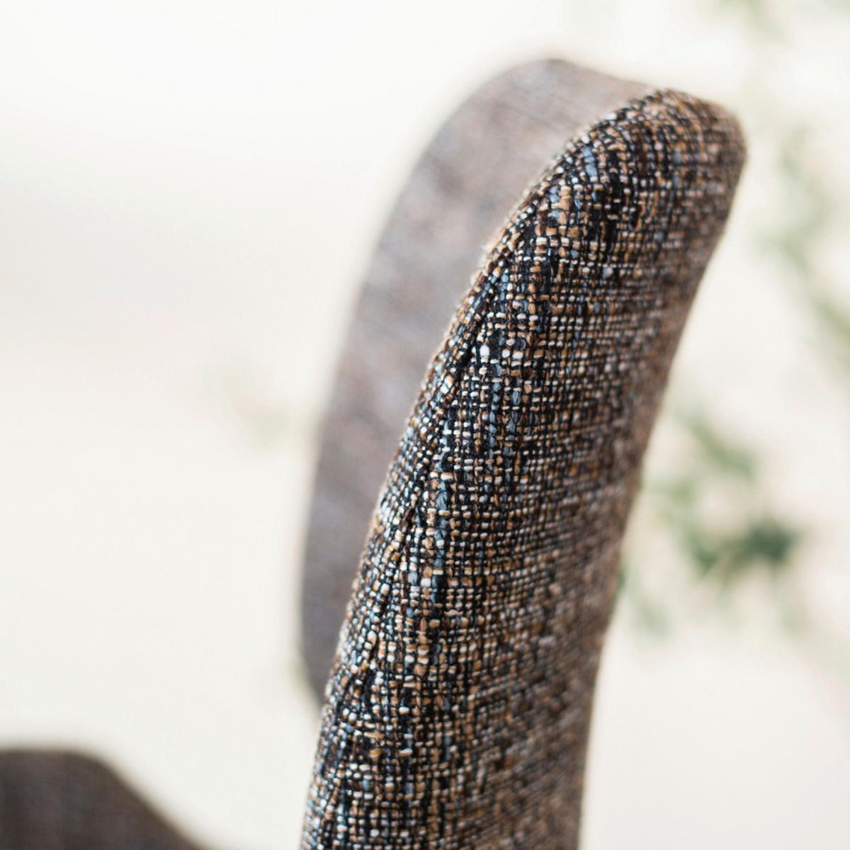 BARHOCKER-SET BARRON - Dunkelgrau/Schwarz, Design, Textil/Metall (47/99/55cm) - MID.YOU