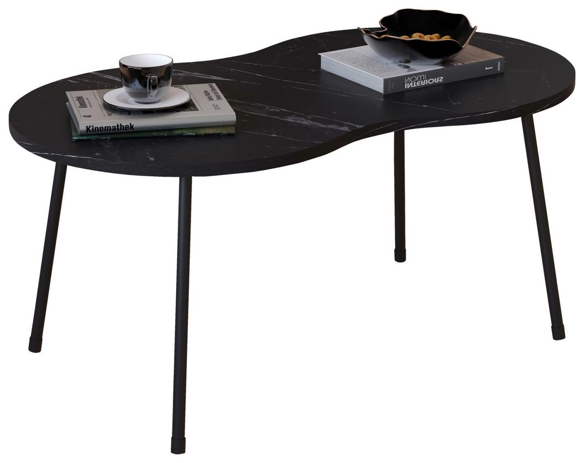 COUCHTISCH MIROLA - Schwarz, Design, Holzwerkstoff (90/41/42cm) - MID.YOU