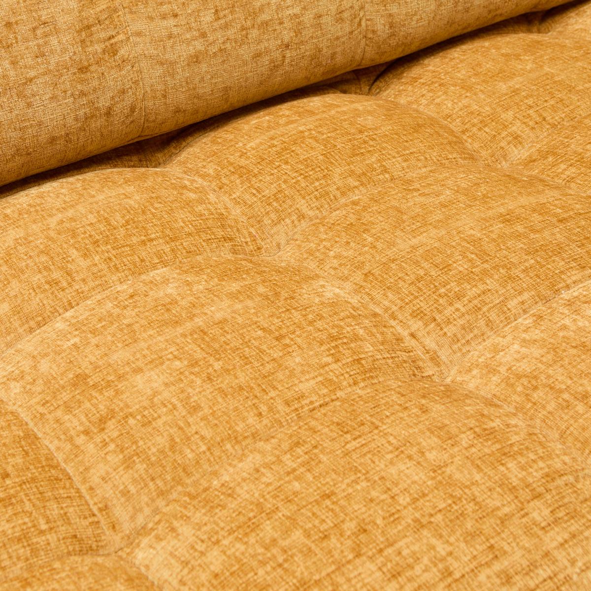 Wohnlandschaft New York Links Bronze ca. 288x87-104x261cm - Schwarz/Bronzefarben, MODERN, Holzwerkstoff/Textil (288/87-104/261cm) - Premium Living