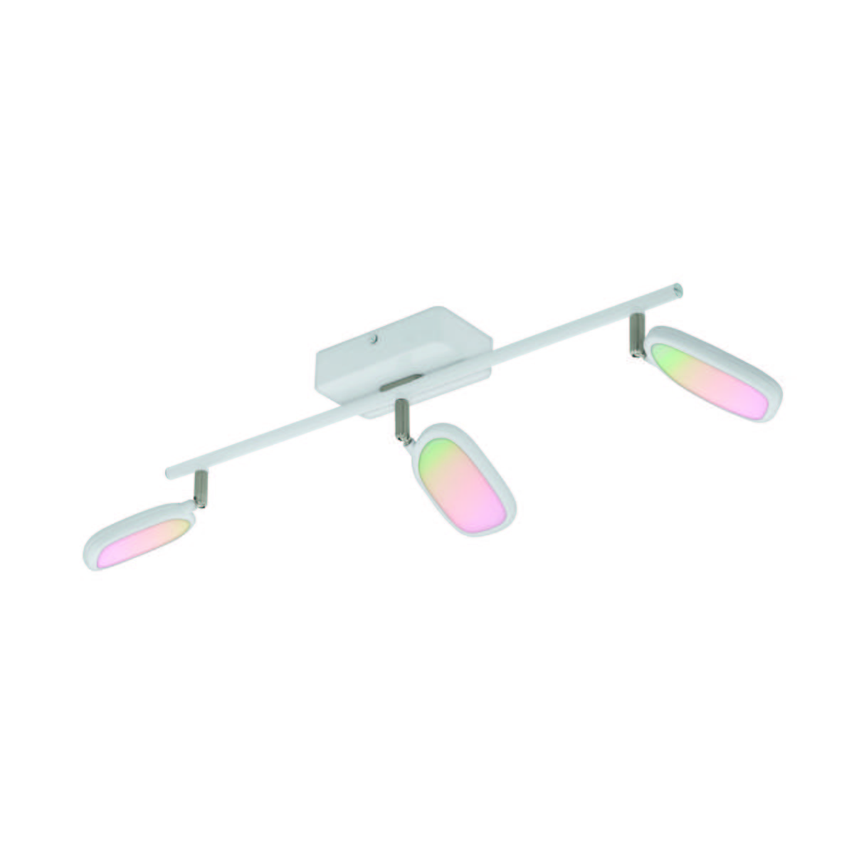 Led-deckenleuchte 97693* Palombare-Connect - Weiss, Design, Kunststoff/Metall (8/59cm) - Eglo