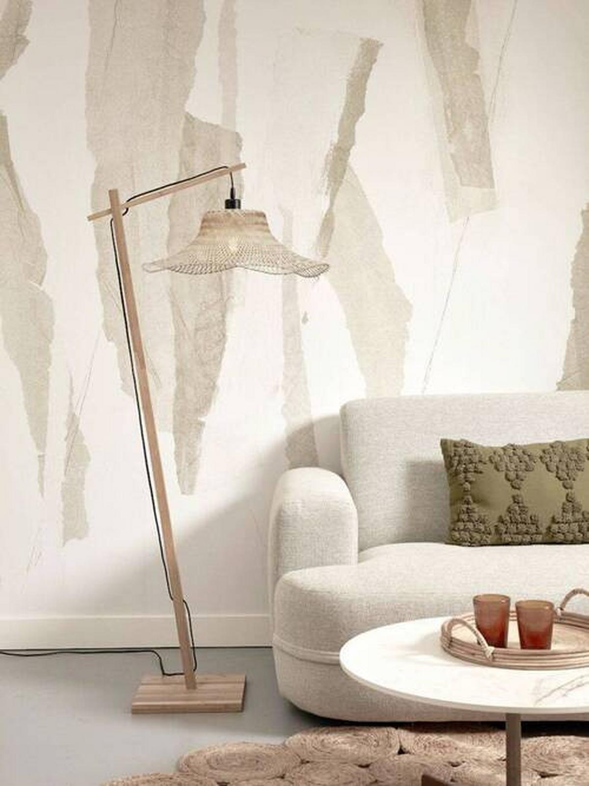 STEHLEUCHTE IBIZA/FS/AD/N/50/N - Naturfarben, Trend (77/50/150cm) - Good & Mojo