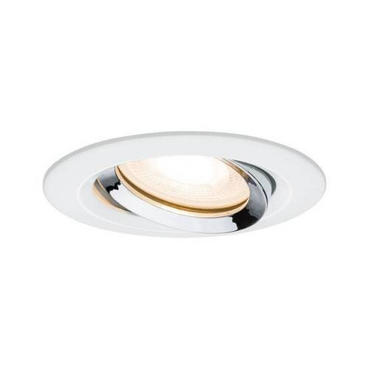 Deckenleuchte Nova Alufarben/Zinkfarben max. 35 W - Basics (7,8cm) - Paulmann