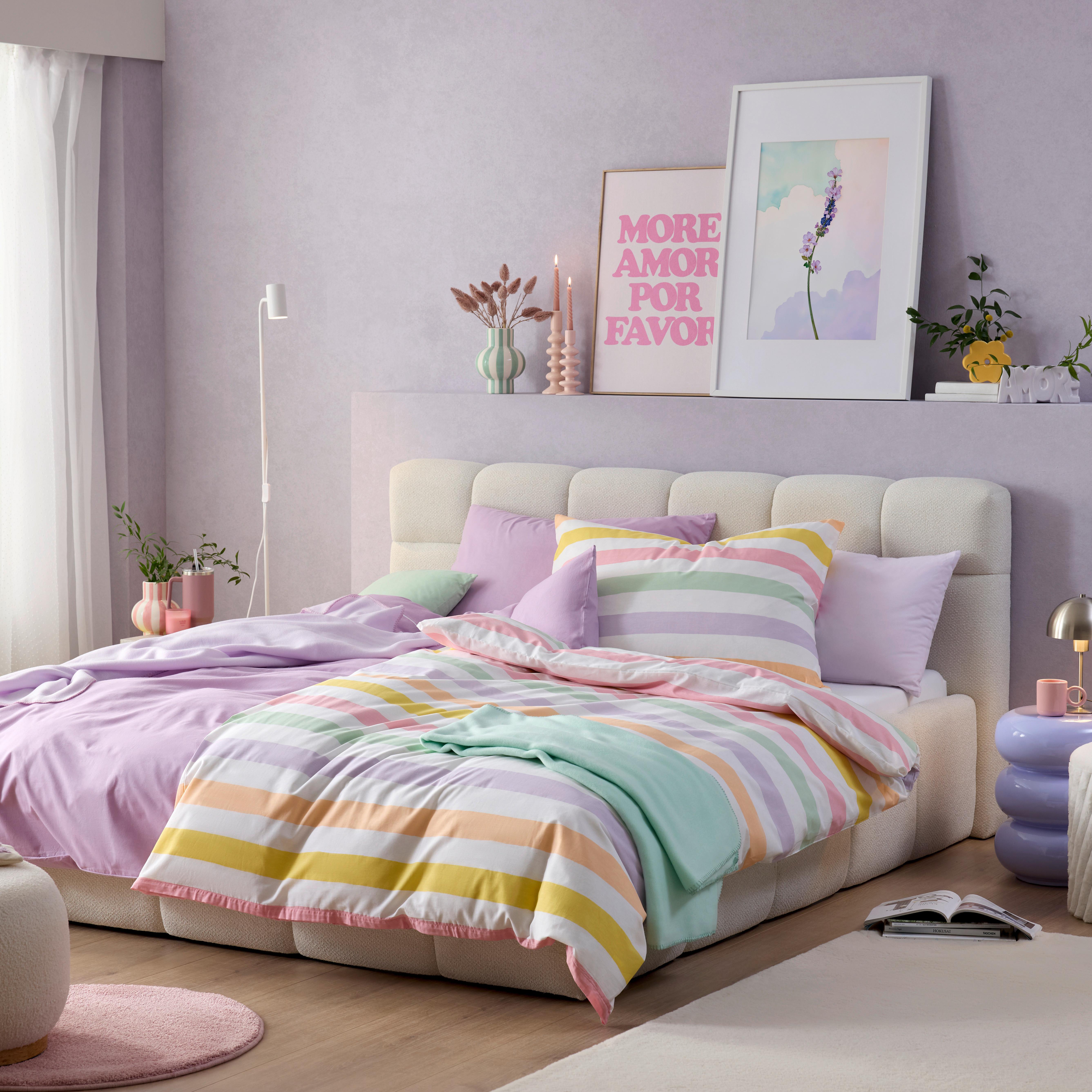STOPPAD SÄNG ASCONA -EXKLUSIV- -BASED- - svart/cremefärgad, Klassisk, textil/plast (180/200cm) - Based