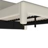 STOPPAD SÄNG VALION - Elfenbein/ekfärgad, Modern, metall/trä (160/200cm) - Bessagi Home