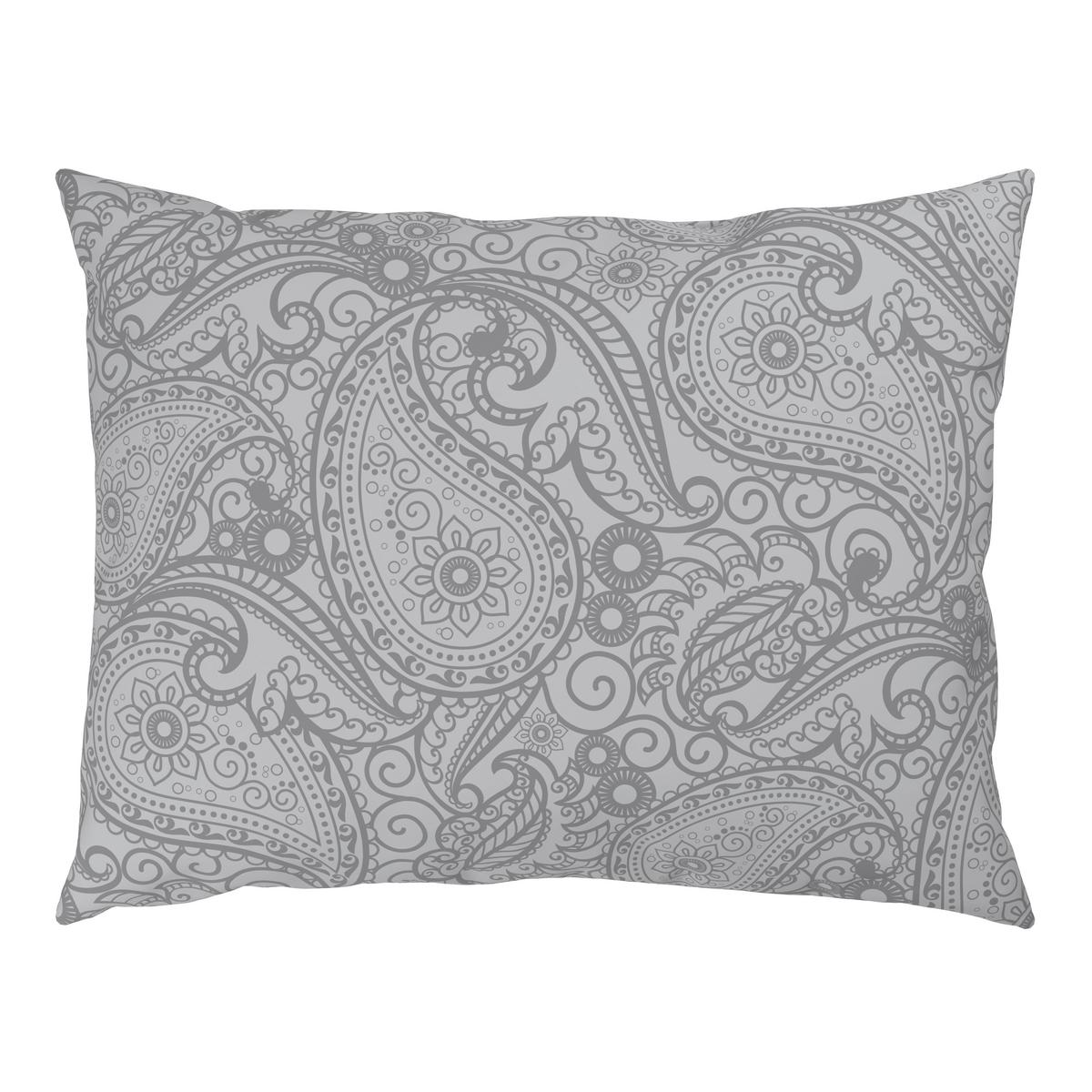 Lenjerie de pat Paisley cca. 200x220/2x50x70 cm - gri, textil (200/220cm) - Mömax