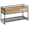 Klop Wohnling - rjava, Moderno, les (90/52/38cm) - MID.YOU