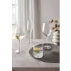 SET MED VINGLAS LARS - RED - klar, Modern, glas (500ml) - Mömax