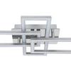 LED-TAKLAMPA OMIE - kromfärg/silver, Modern, metall/plast (63,5/34/8cm) - Mömax