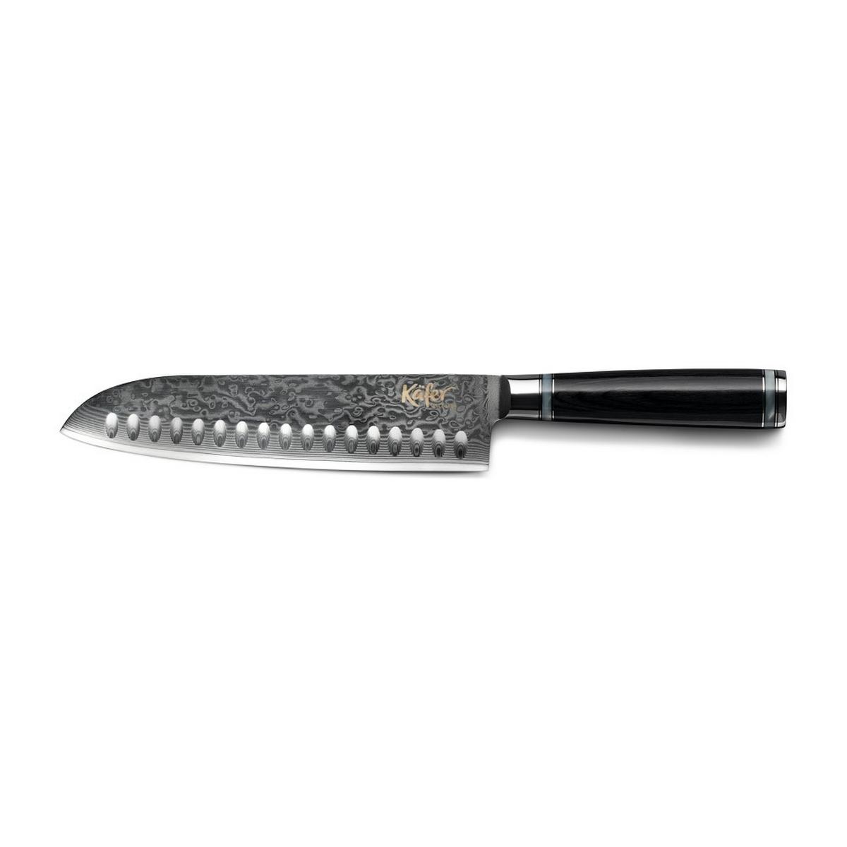 Santoku Kés 4210-Ka - nemesacélszínű, Basics, fém (20.5cm) - Käfer