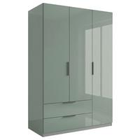 Kleiderschrank Armadio Grün - Grün, KONVENTIONELL, Holzwerkstoff (122/200/59cm) - Based