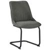 Stuhl Nova Grün - Schwarz/Grün, MODERN, Textil/Metall (51/86/59cm) - Premium Living