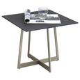 Couchtisch Grau/Schwarz - MODERN, Glas/Metall (50/43/50cm) - Modern Living Couchtisch Grau/Schwarz - MODERN, Glas/Metall (50/43/50cm) - Modern Living