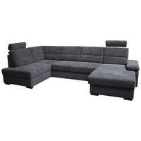 Funkcijska Sedežna Garnitura Norman, Z Ležiščem - antracit, Moderno, tekstil (166/73/319cm) - Mömax