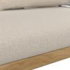 LOUNGESET JULINA - akaciefärgad/cremefärgad, Modern, metall/trä (205/76/72cm) - Bessagi Garden