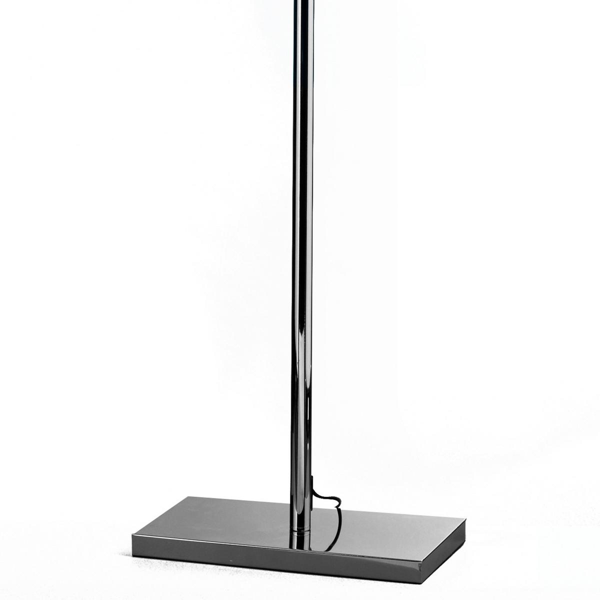 Állólámpa 4766/pt - világosszürke/krómszínű, Basics, műanyag/természetes anyagok (30/50/155cm)