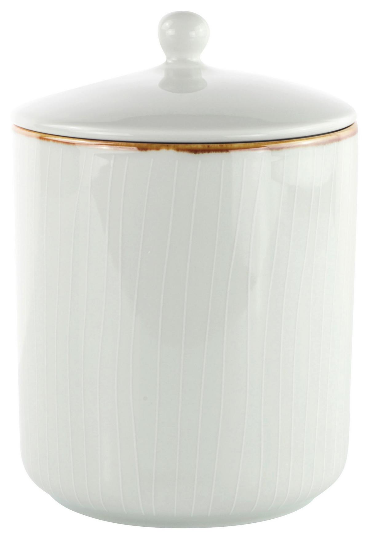 POJEMNIK KUCHENNY BERGEN - beżowy, Design, ceramika (12/16cm) - Landscape