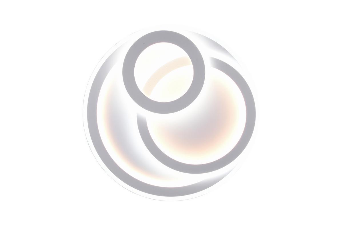 LED-Deckenleuchte Mita in Weiß max. 74 Watt - Weiß, Design, Metall (51/7cm) - Trio Leuchten