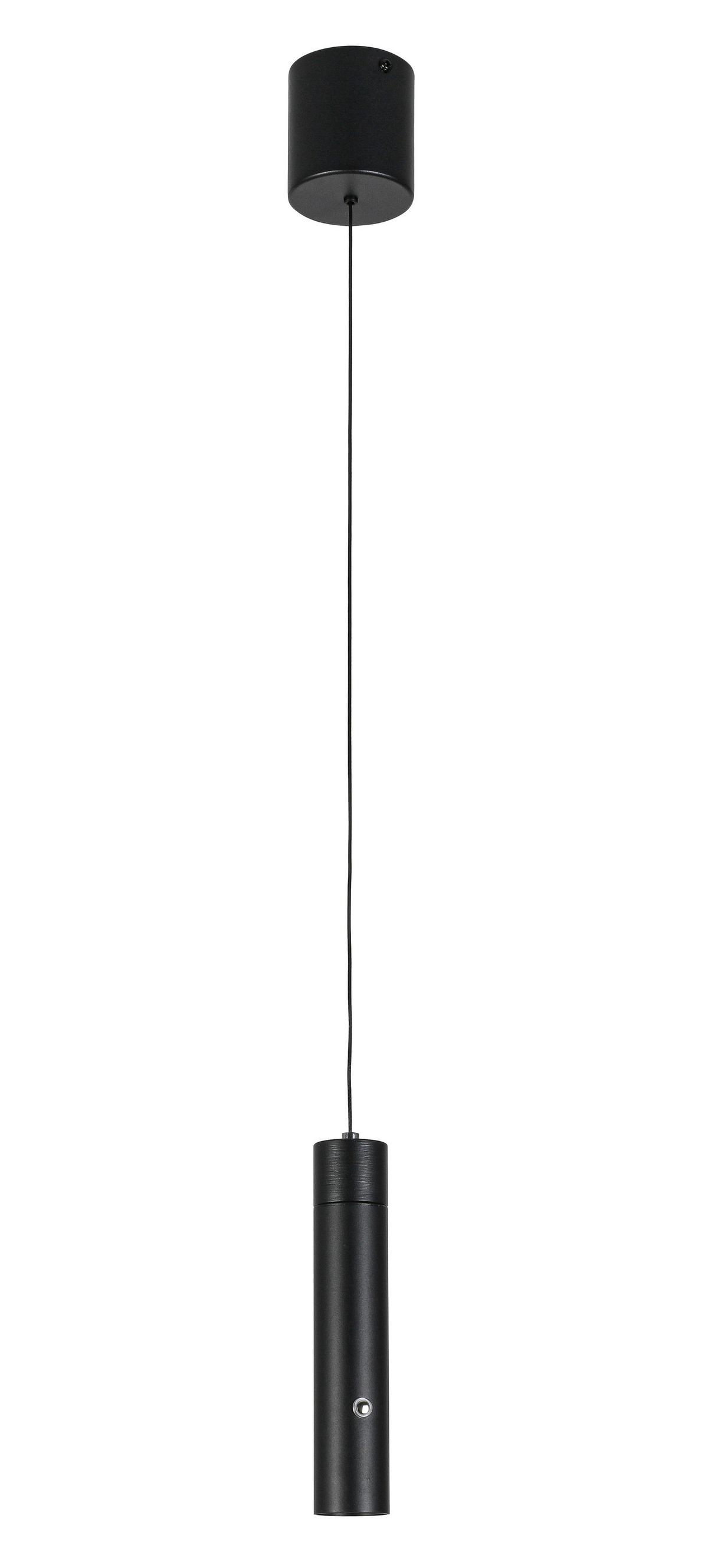 Viseča Svetilka Suso - črna, Moderno, kovina/umetna masa (3,8/3,8/150cm) - Mömax
