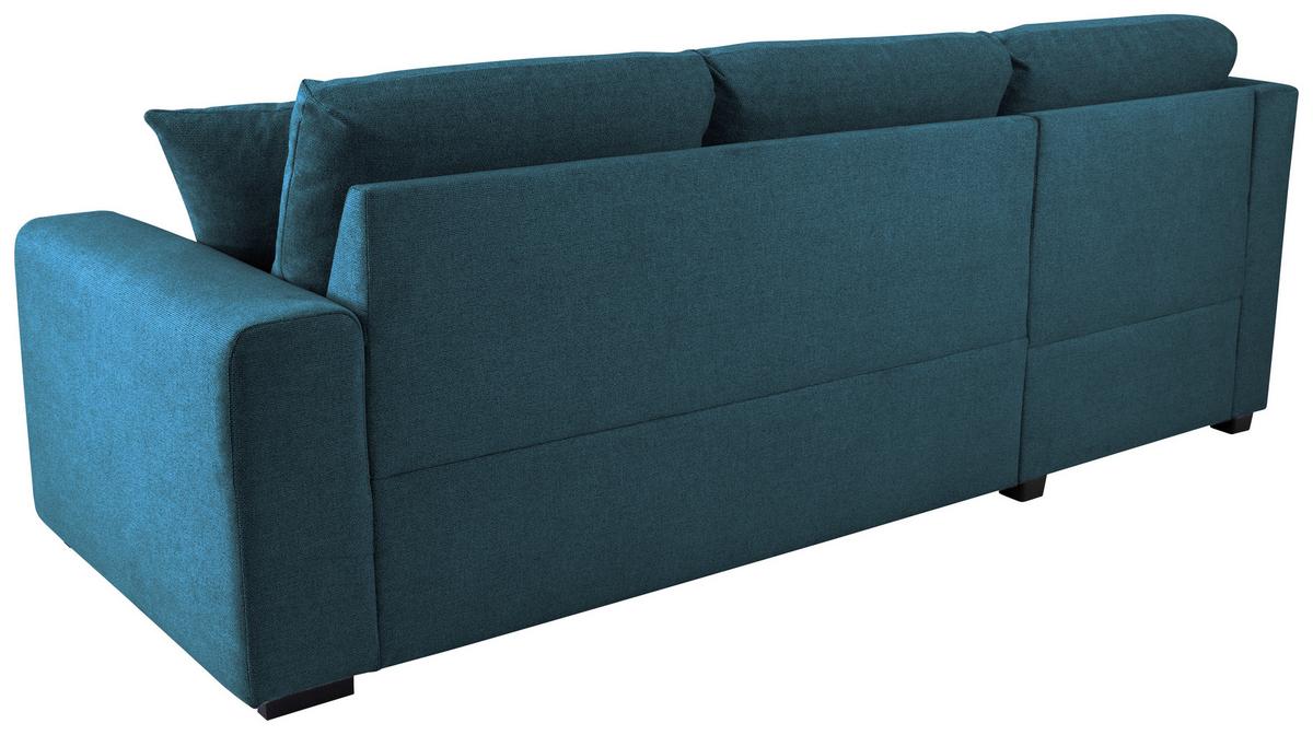Kutna Garnitura Lukas - plava, Trend, tekstil (158/239cm) - Modern Living