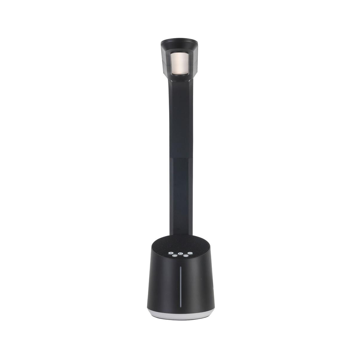 Lampă de birou cu LED Teodoro - negru, Modern, plastic (12/39/42cm) - Premium Living