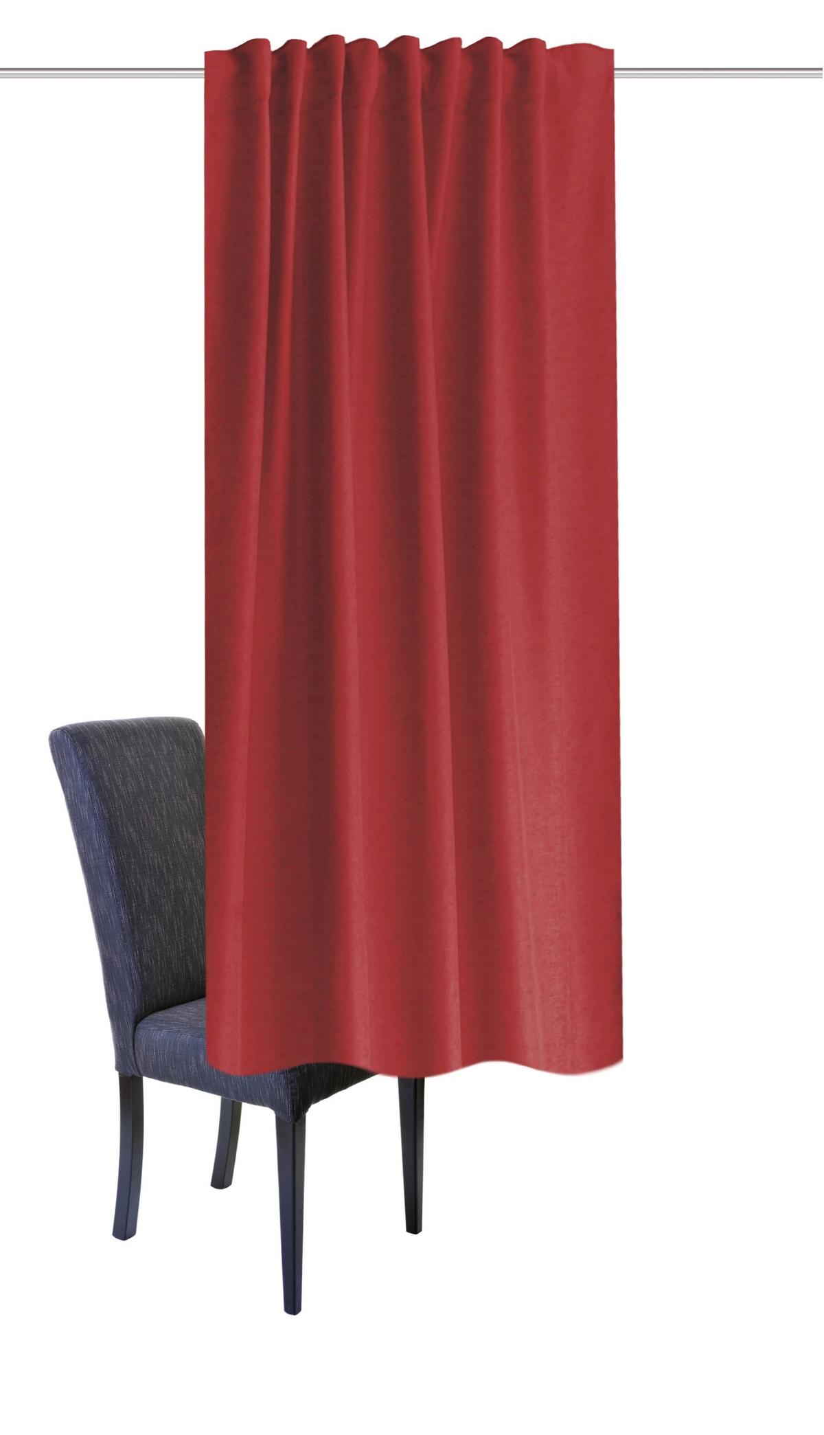 Wärmeschutzvorhang Eskimo Bordeaux ca. 135x175cm - Bordeaux, Basics, Textil (135/175cm) - Schmidt W. Gmbh