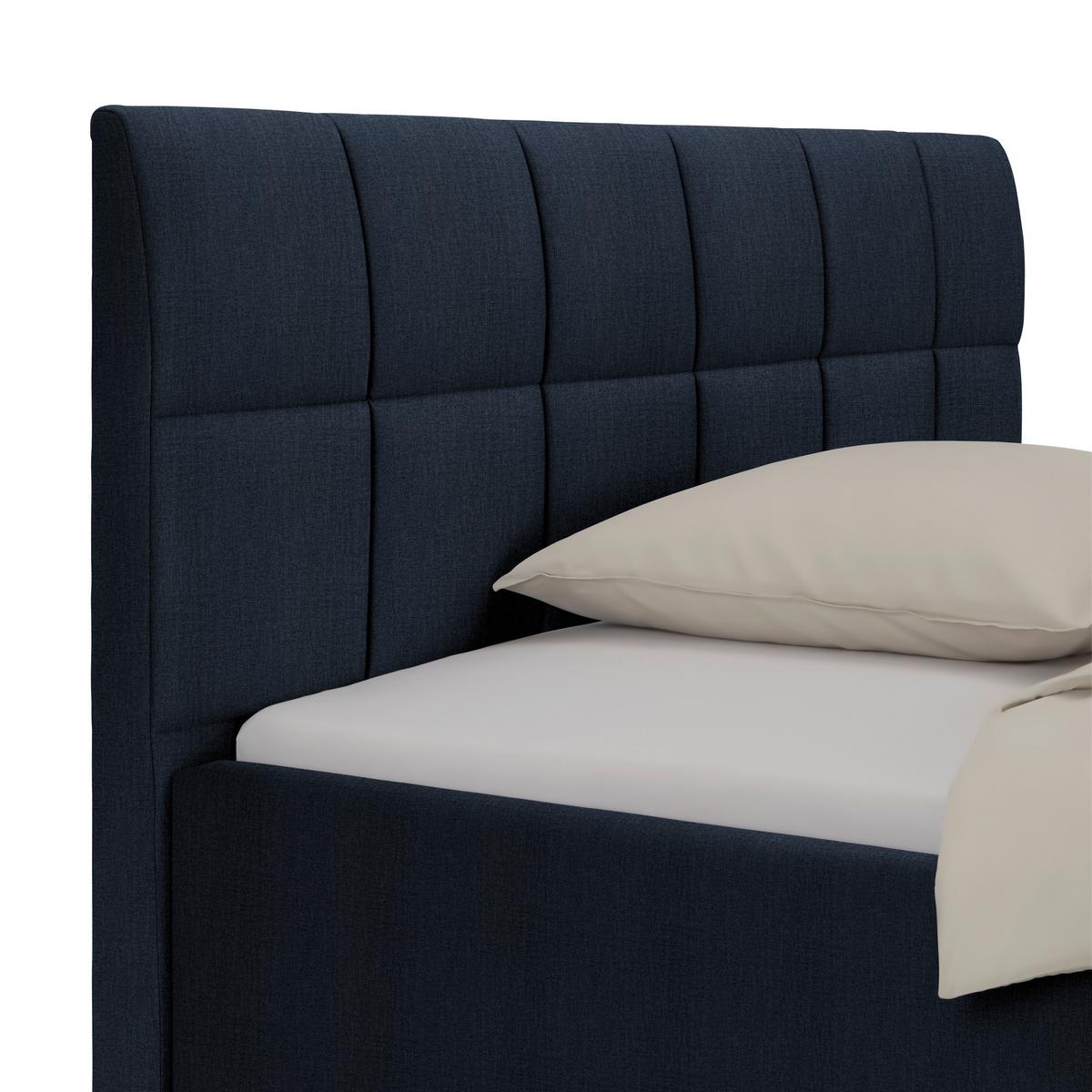 Oblazinjena Postelja Bogner, 180x200, Antracit - barve kroma/antracit, Konvencionalno, tekstil (180/200cm) - Premium Living