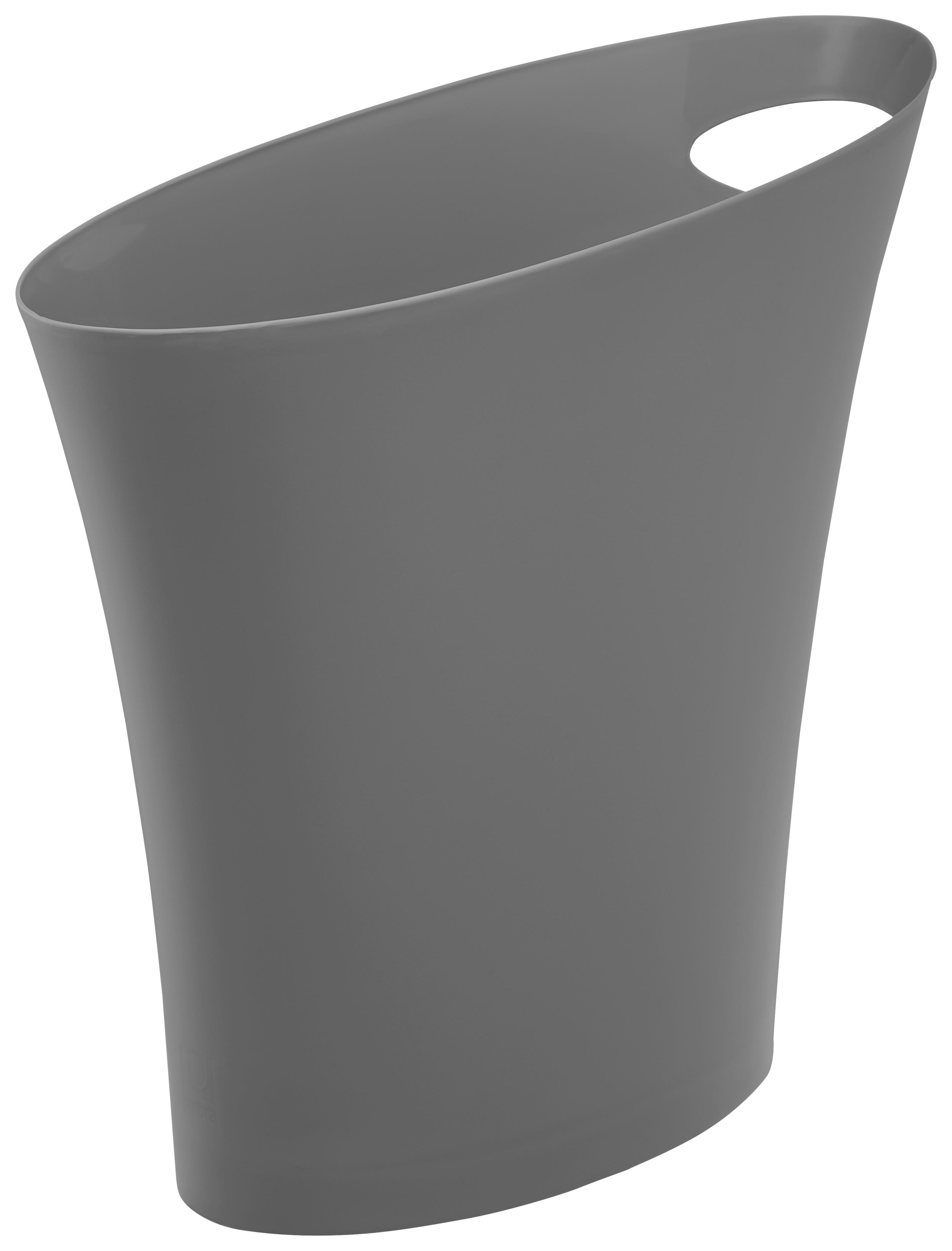 Kozmetični Koš Lilo - siva, Moderno, umetna masa (34/16/33cm) - Modern Living