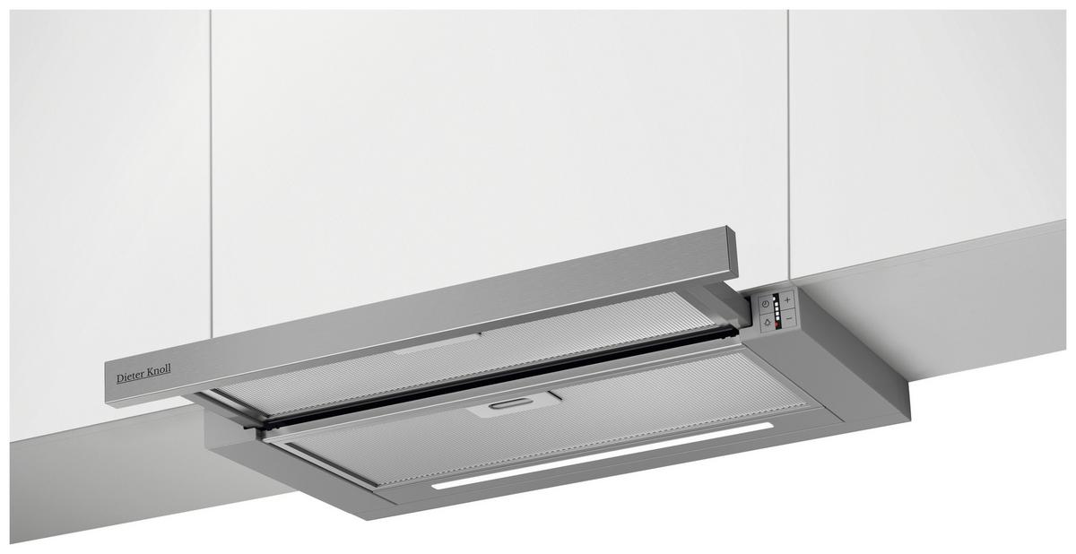 Dunstabzugshaube DK6HP661X - Edelstahlfarben, Basics, Metall (59,8/39,5/30cm) - Dieter Knoll