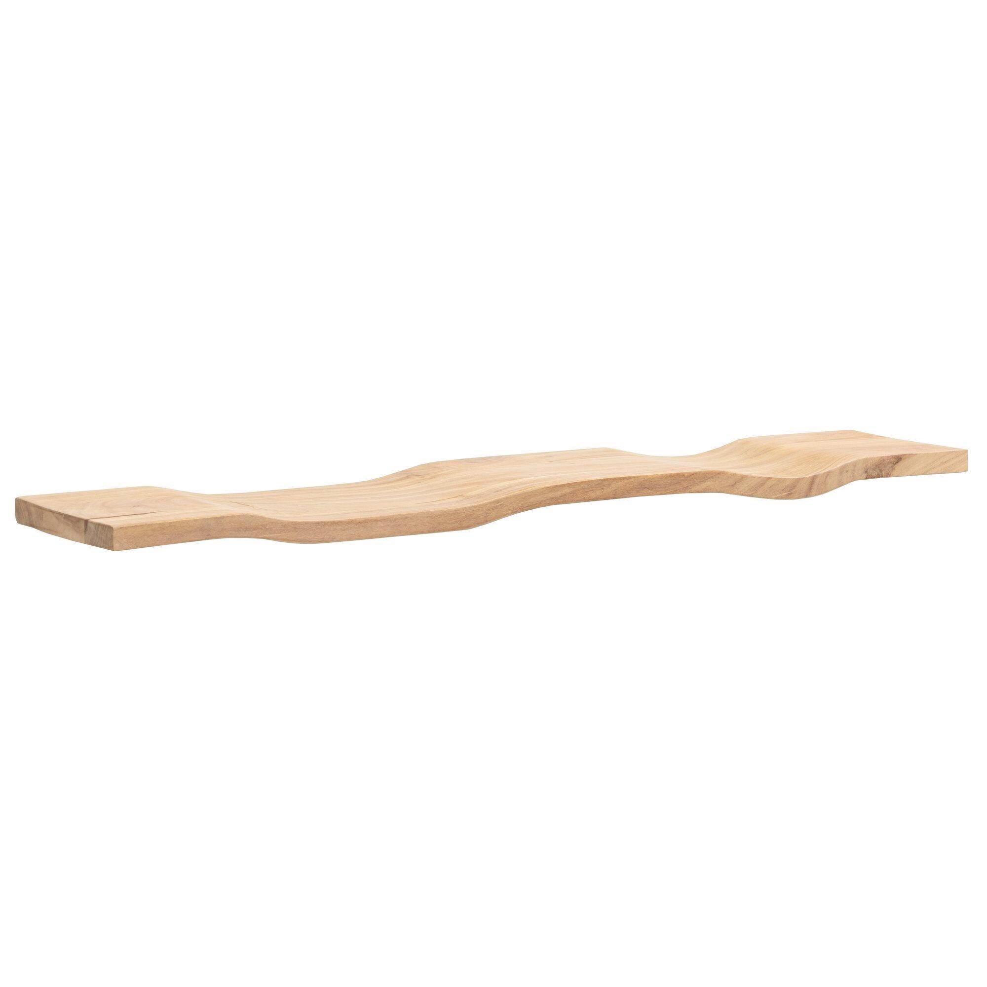 Wandboard Wl7.398 - Akaziefarben, Design, Holz (100/5/20cm) - Livetastic