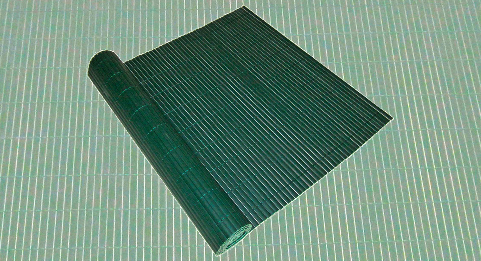 Sichtschutz ca. 1000x90 cm Kunststoff Grün - Grün, MODERN, Kunststoff (1000/90/0,5cm) - Gardenson