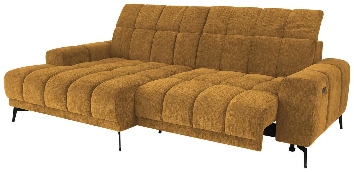 Kutna Garnitura Laya - boje senfa, Moderno, tekstil (155/250cm) - Premium Living