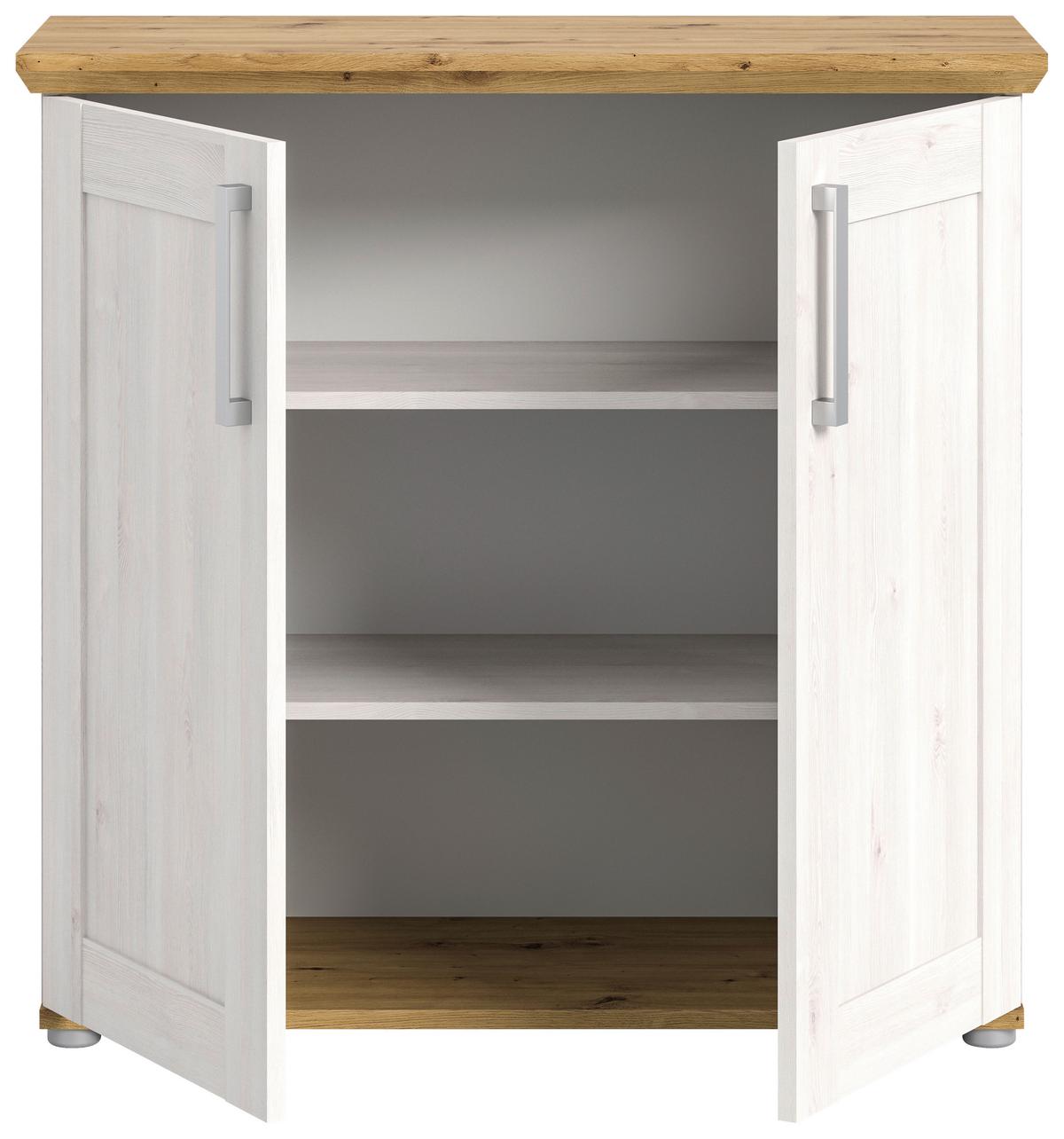 Kommode Verona ca. 90x88x37 cm Lärche/Eiche - KONVENTIONELL, Holzwerkstoff/Kunststoff (90/88/37cm) - MID.YOU