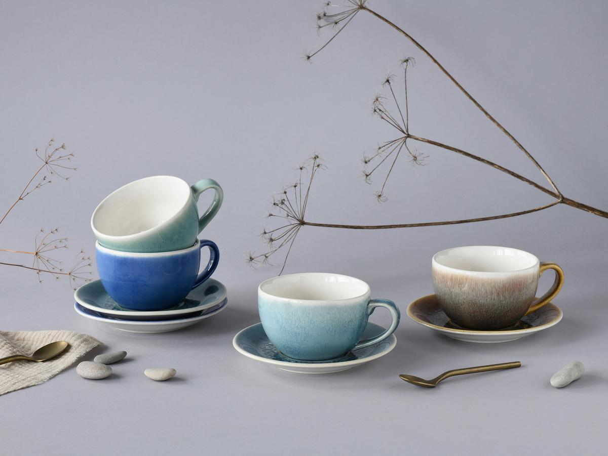 Kavni Servis Caldera Mix, 8-Delni - večbarvno, Basics, keramika - Creatable