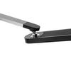 LED-SKRIVBORDSLAMPA RINK - aluminiumfärg/svart, Modern, metall/plast (37/20/40-70cm) - Mömax