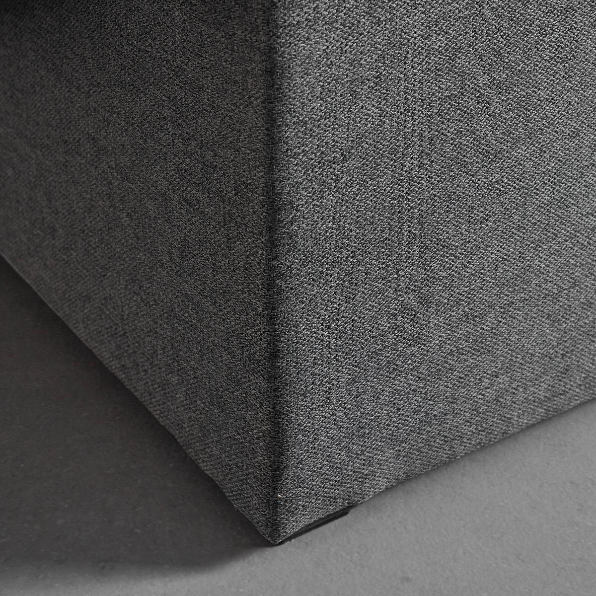 Boxspring Postelja Rosa, Antracit, 180x200 - temno siva/črna, Moderno, umetna masa/tekstil (180/200cm) - Bessagi Home